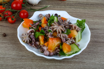 Octopus salad