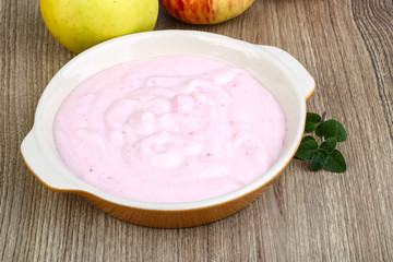 Srawberry yoghurt
