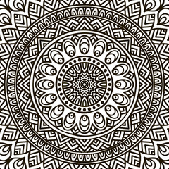Mandala. Coloring page