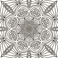 Mandala. Coloring page