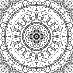 Mandala. Coloring page