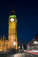 Fototapeta na wymiar London skyline at twilight