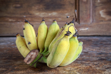 Fototapeta premium Yellow bananas fruit
