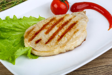 Grilled pork meat
