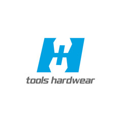 initial H tools Hardware logo icon