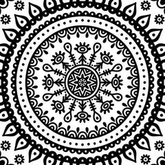 Mandala. Coloring page