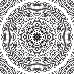 Mandala. Coloring page