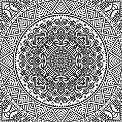 Mandala. Coloring page