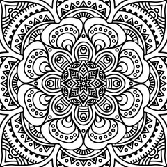 Mandala. Coloring page