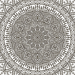 Mandala. Coloring page