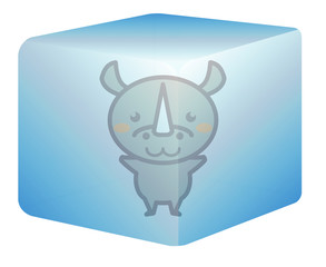 氷と動物シリーズ