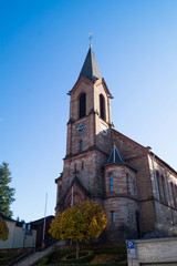 Fototapeta premium Kirche in Rohrbach