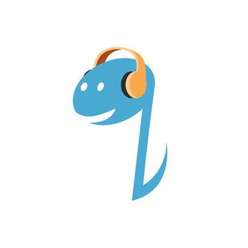 Note Character Listening Music Vector