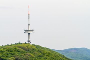 Fernmeldeturm in Porta Westfalica, Deutschland © Christian Schwier