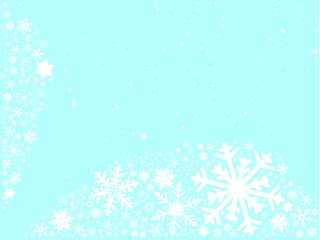 Fototapeta na wymiar Christmas Snowflake Background
