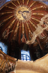 Obraz premium Byzantium Mosaic In Kariye Museum