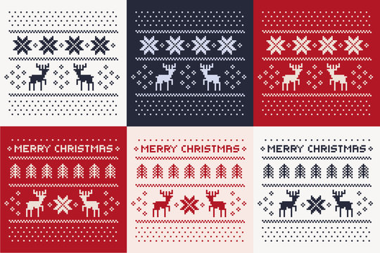 Patterned christmas sweaters hot sale