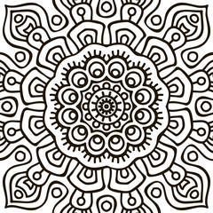 Mandala. Coloring page