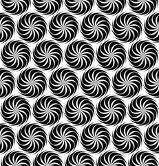 Repeat monochrome swirl pattern