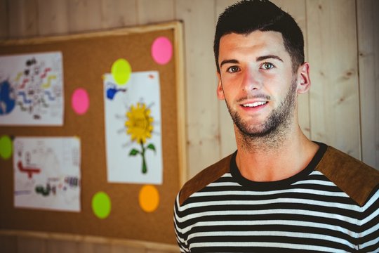 Man standing in the office