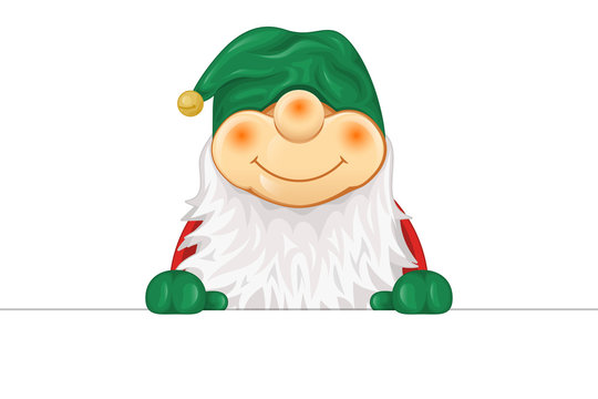 Weihnachten Wichtel Banner Oben