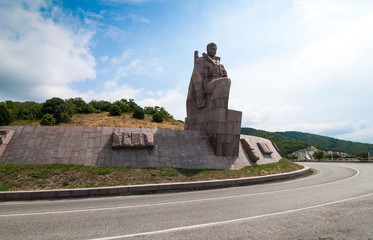 Monument to the Sailors of the Revolution. Novorossiysk, Russia.