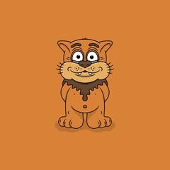 Funny Animal Vector Illustration