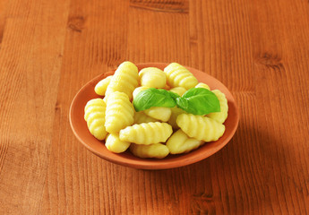 Cooked Potato Gnocchi