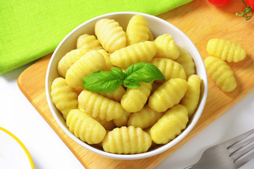 Cooked Potato Gnocchi