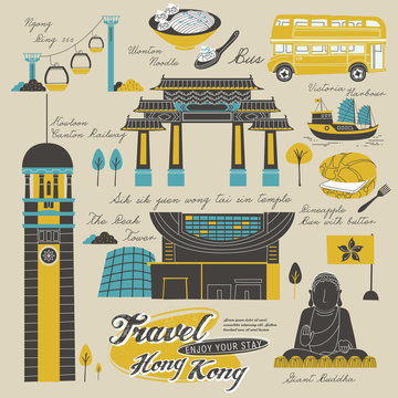 Hong Kong travel elements