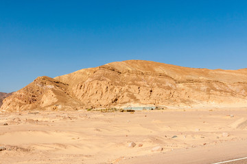 Mountains in the Sinai desert