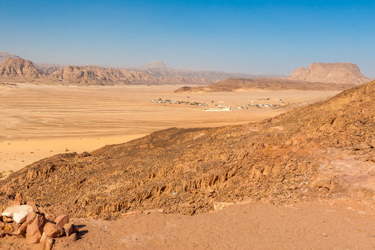 Mountains in the Sinai desert