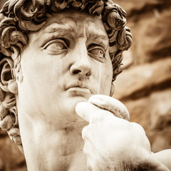 Michelangelo's David Statue, Italian Art Symbol