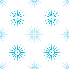 Snowflake pattern seamless