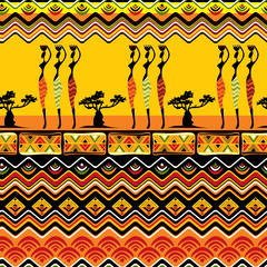 African pattern seamless © Valeriya