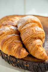 Fresh Croissants are ready for the Breakfast