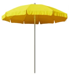 Foto op Canvas Beach umbrella - yellow © Veniamin Kraskov