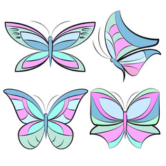 butterflies design