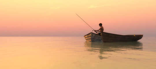 Fototapeta premium fishing boat