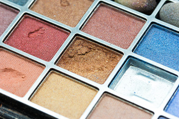 Close up make up collection