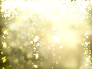 Golden Christmas Background