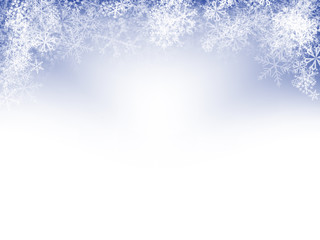 Christmas Background with Snowflakes