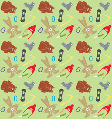 Pattern of climber equipment