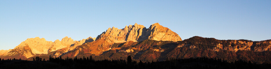 Panorama Wilder Kaiser - Tirol