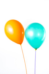 inflatable balloon on white background