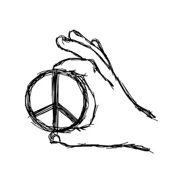 My Drawings and Art - Peace Picture - Wattpad