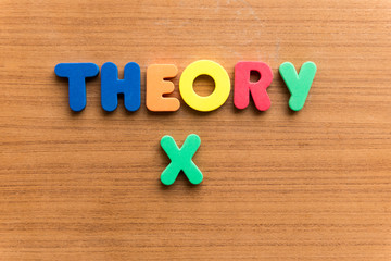 theory x