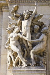 Paris Opera House Sculpture - Sculpture on the Facade of Palais