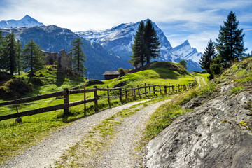 Via Spluga, Graubünden, Schweiz