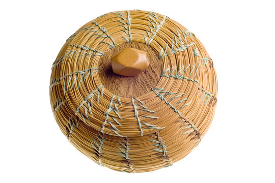 Cherokee handwoven basket